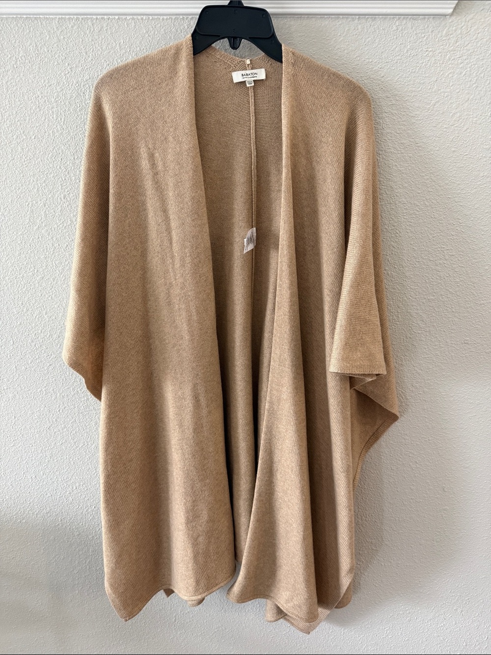 Aritzia Babaton Cashmere and Wool Wrap Poncho